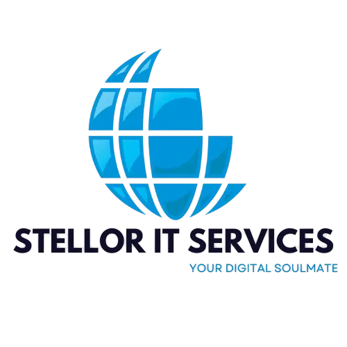 Stellor IT Services logo representing a modern and professional website designing and digital marketing company.