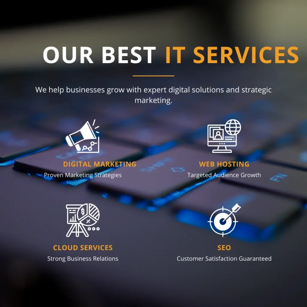Best IT Services – Digital Marketing, Hosting & Cloud Solutions