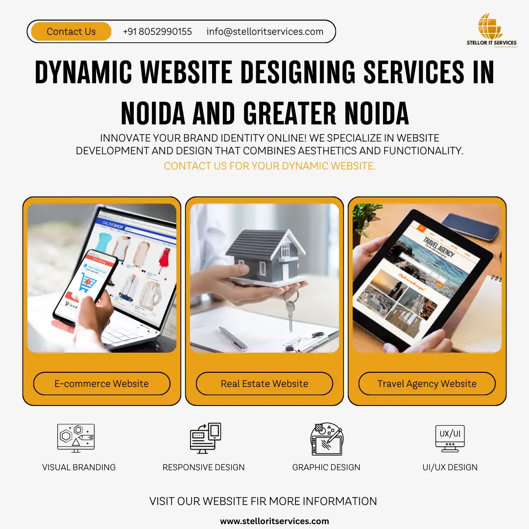 Dynamic Website Designing Services in Noida and Greater Noida

