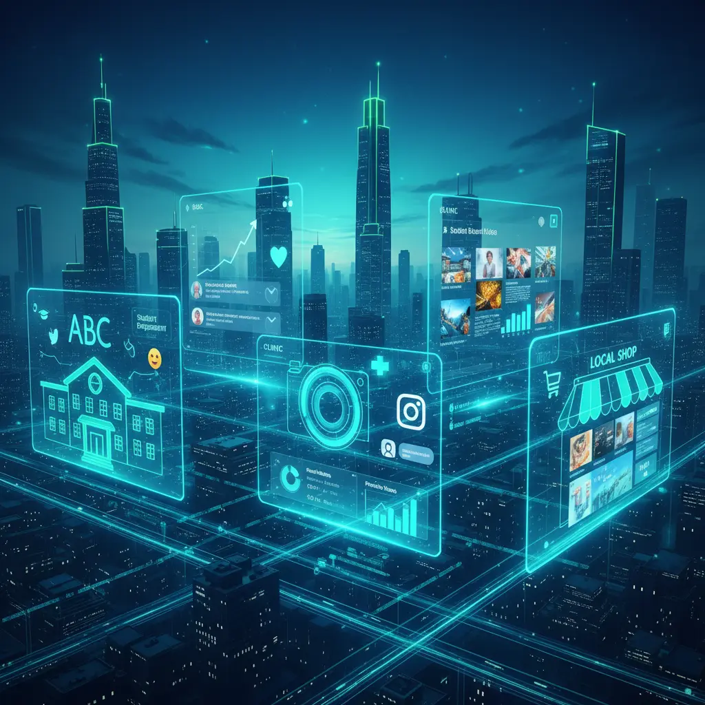 Team Preparing Digital Marketing Services to Grow Local Businesses and Making Money Online