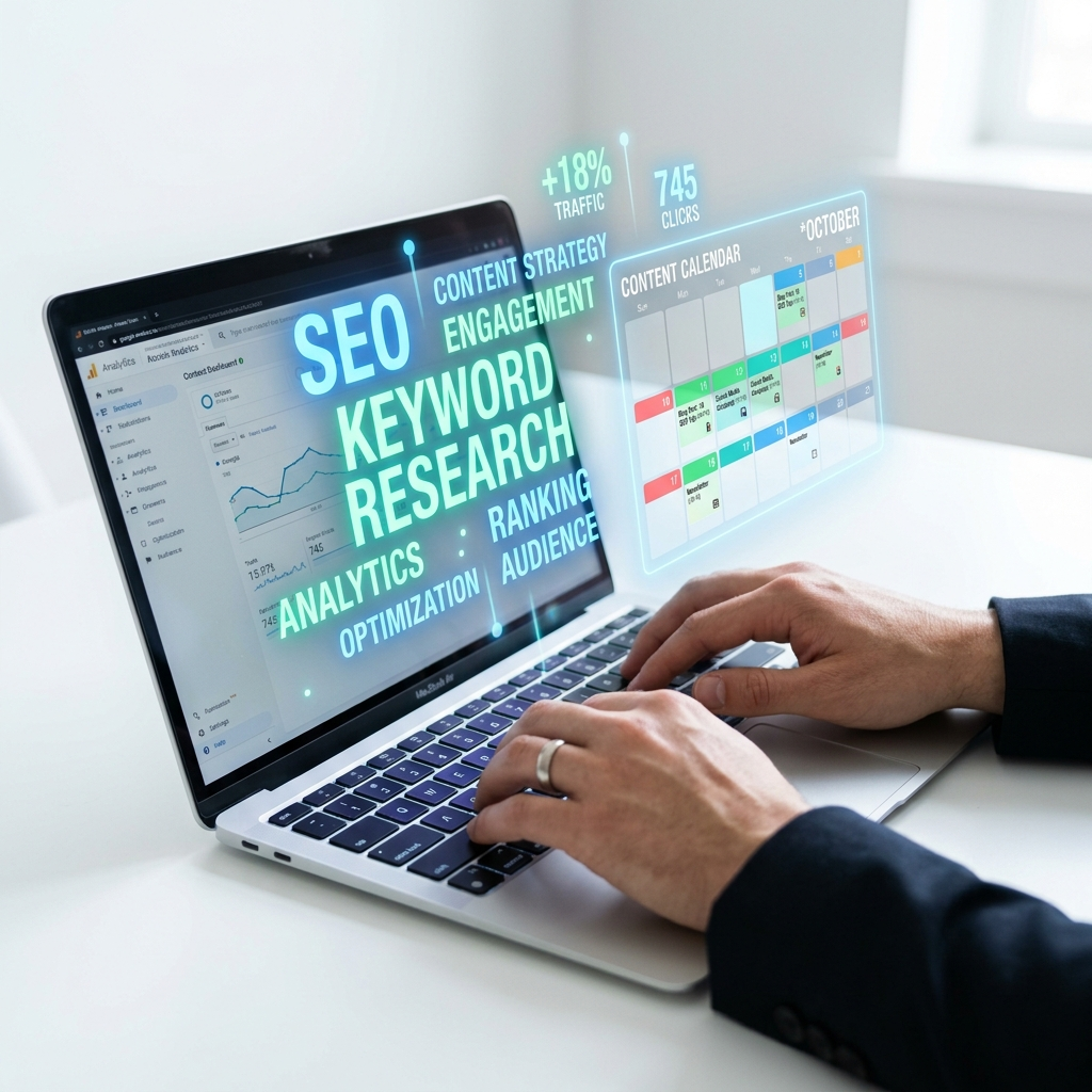 Professional content marketing strategy and SEO writing