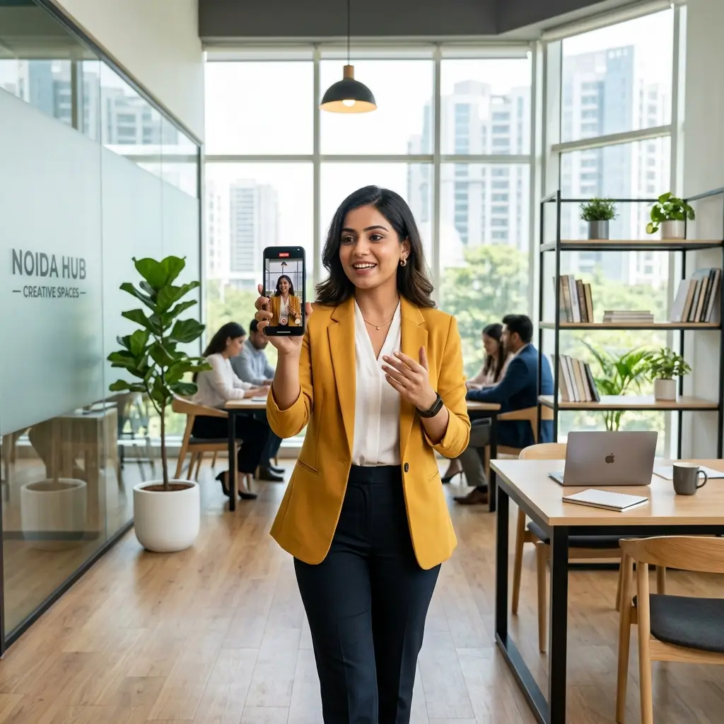 Marketer creating video content as part of new digital marketing strategies 2026.